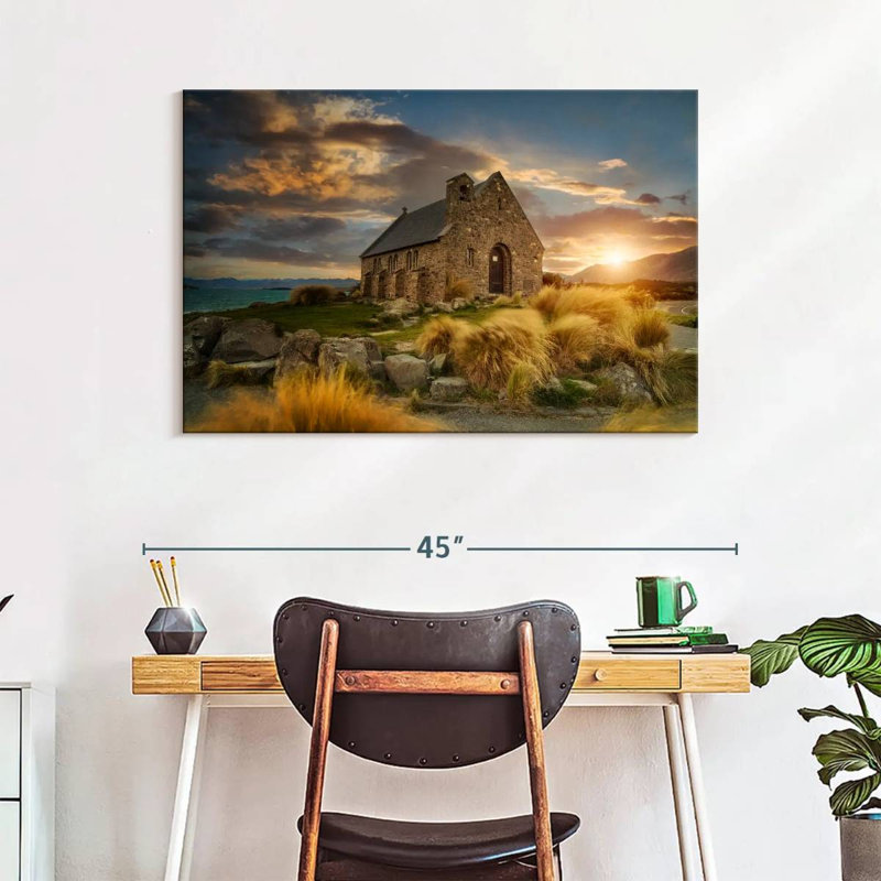 Adella Remote Church, 26" H x 39" W