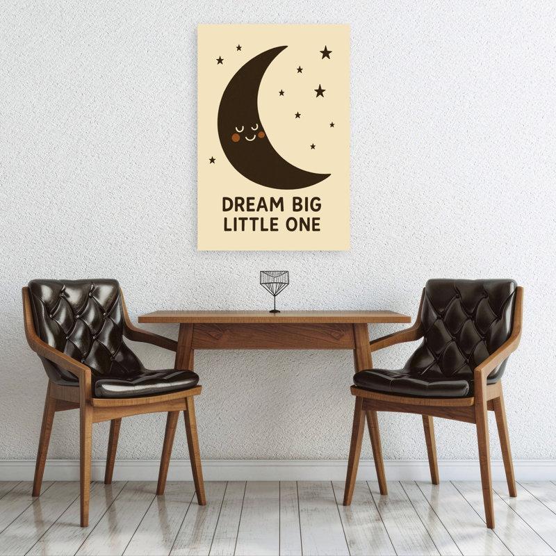 Moonlit Dreams Dreamy Abstract Contemporary Landscape Nature Wall Art Print 1 Piece Wrapped Canvas Wall Art