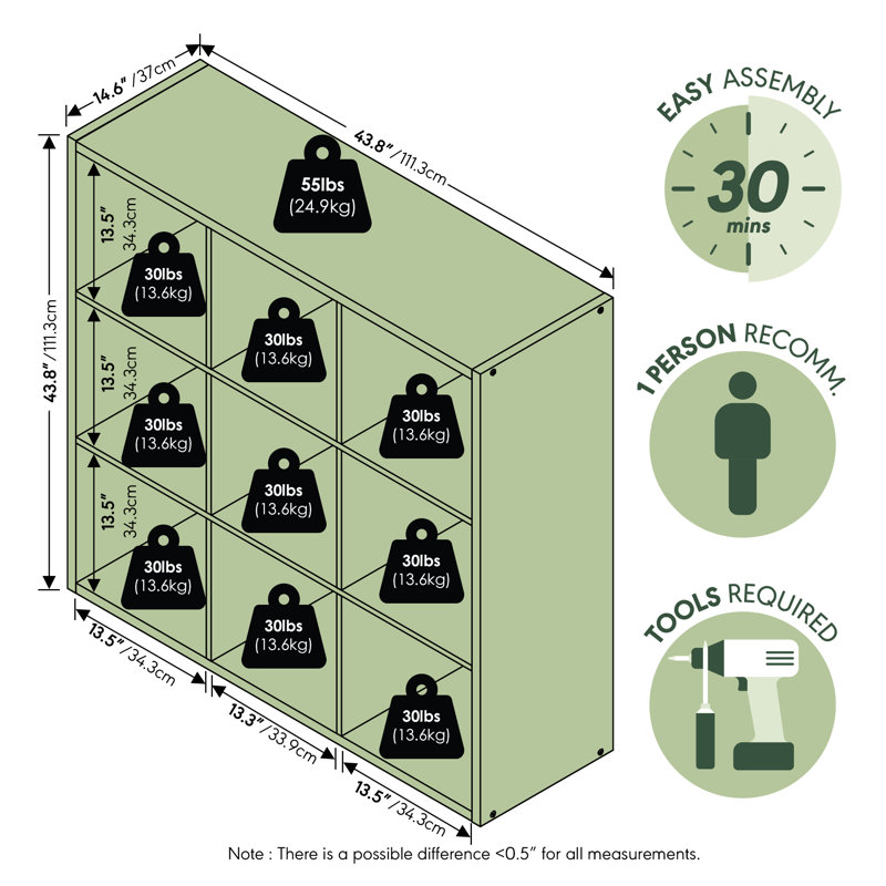 Organisateur de garde-robe et rangement Furubo Cubic