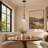 Jahaad 1-Light Dimmable Unique Teardrop Pendant Light-308761787