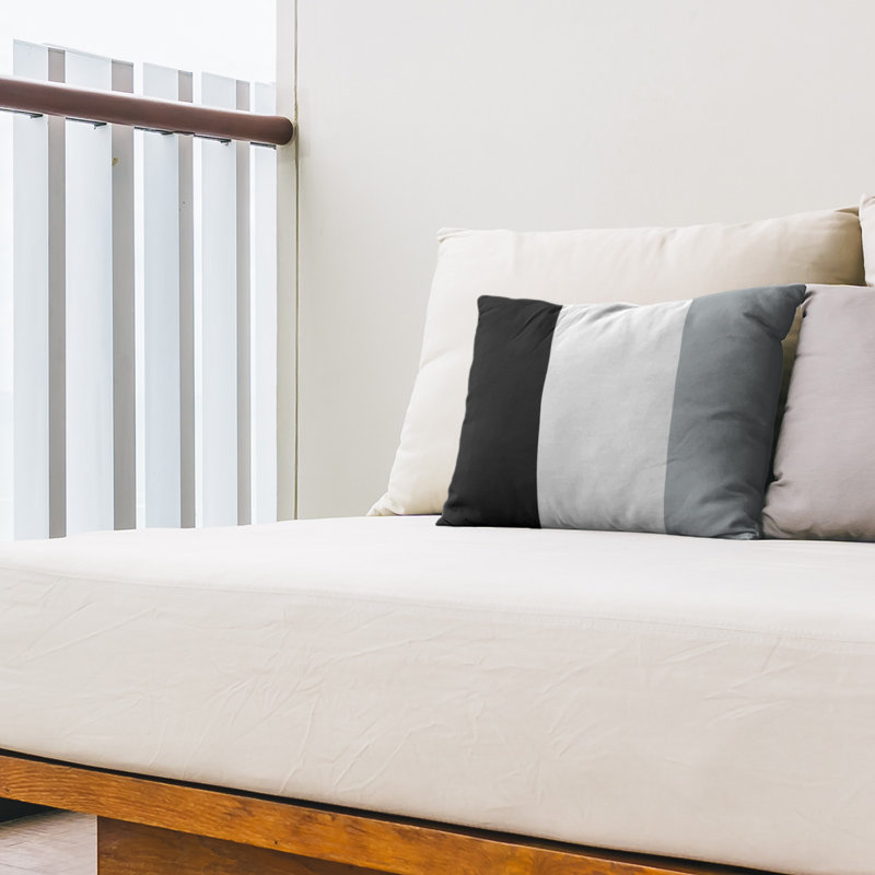 Coussin intérieur/extérieur, Blanc