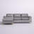 Leytonstone Velvet L-Shaped Sectional Reversible-1118074720
