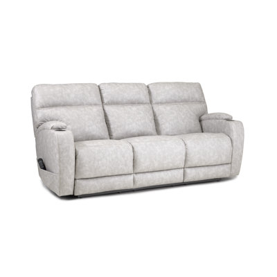 Mochnick Upholstered 84'' Power Reclining Sofa