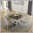 Versatile Folding Table With Storage For Multiple Rooms, Space-Saving And Expandable