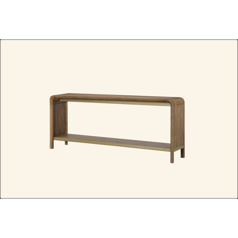 Waterfall Console Table - Latte