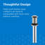 1-1/4 in. Touch-Down Bathroom Sink Drain without Overflow-122862565
