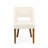Upholstered Side Dining Chair with Solid Wood Legs-1199058011