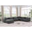 Ivion Upholstered U-Shaped Sectional Reversible-94884351