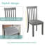 Dining Set, Square Wooden Dining Table With  Upholstered Chairs  Kitchen, Dining Room