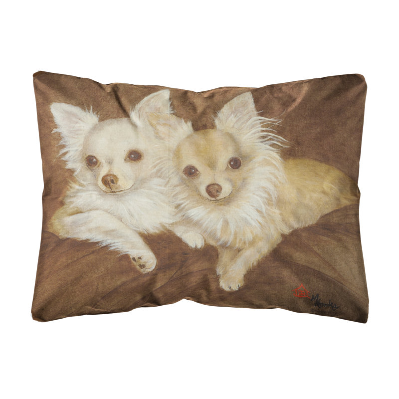  Coussin décoratif intérieur / extérieur Chihuahua pour la paire