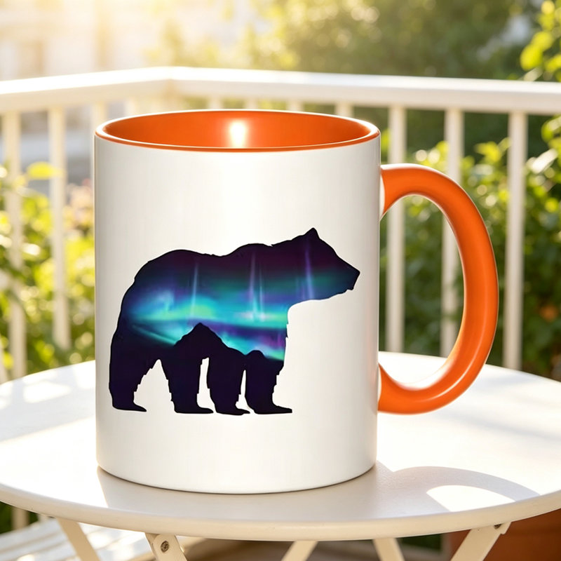 polar bear Ceramic Coffee Mug Coffee Cup Tea Mug Halloween Gift Home can hold Tea Milk Water at home a fun present for Halloween.
