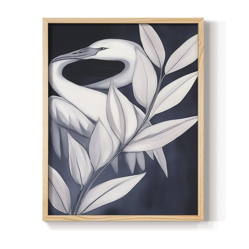 ANIMALS Series VI, reproduction encadrée - bois massif, H 15 po x l 12 po
