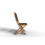 Chaise d'appoint d'extérieur en bois Nawa-506966610