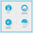 100% Cotton 8 Piece Antimicrobial Towel Set