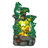 19.88"H Resin LED Fountain With Frogs Statue
