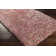 Tapis en polyester rose