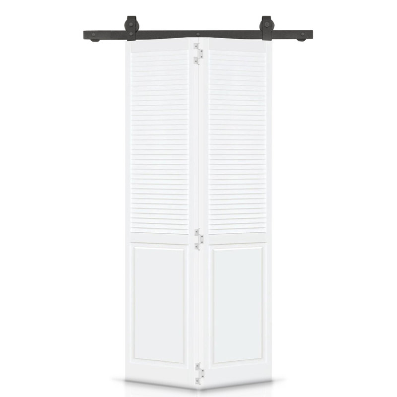 80'' Solid Wood Bi-Fold Door, 36" x 80"