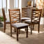Chaise rembourrée et en bois Stockdale
