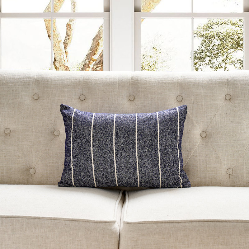 Coussin French Stripe, Plumes, Île Seymour Nord, Galapagos