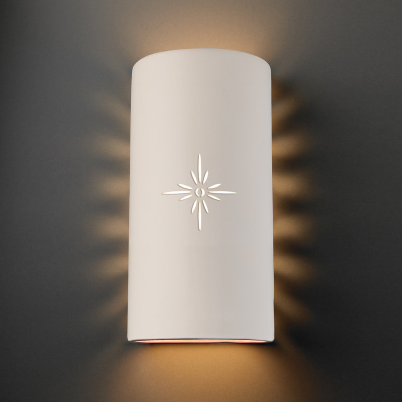 2 - Light Flush Mounted Sconce