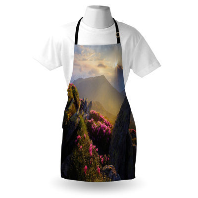 No Pattern Bib Apron