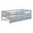 Wood Daybed With Trundle And Fence Guardrails-1738893730-1738893753