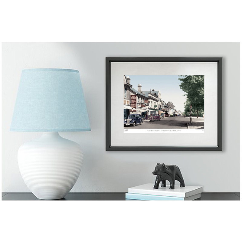 Bishopstoke, Post Office, Spring Lane C1955 by Francis Frith - Single Picture Frame Print, 45cm H x 60cm W x 2.3cm D