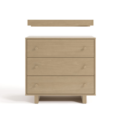 Texas 3 Drawer Chest with Removable Changing Topper