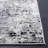 Abstract Power Loom Black/Ivory Area Rug-681908