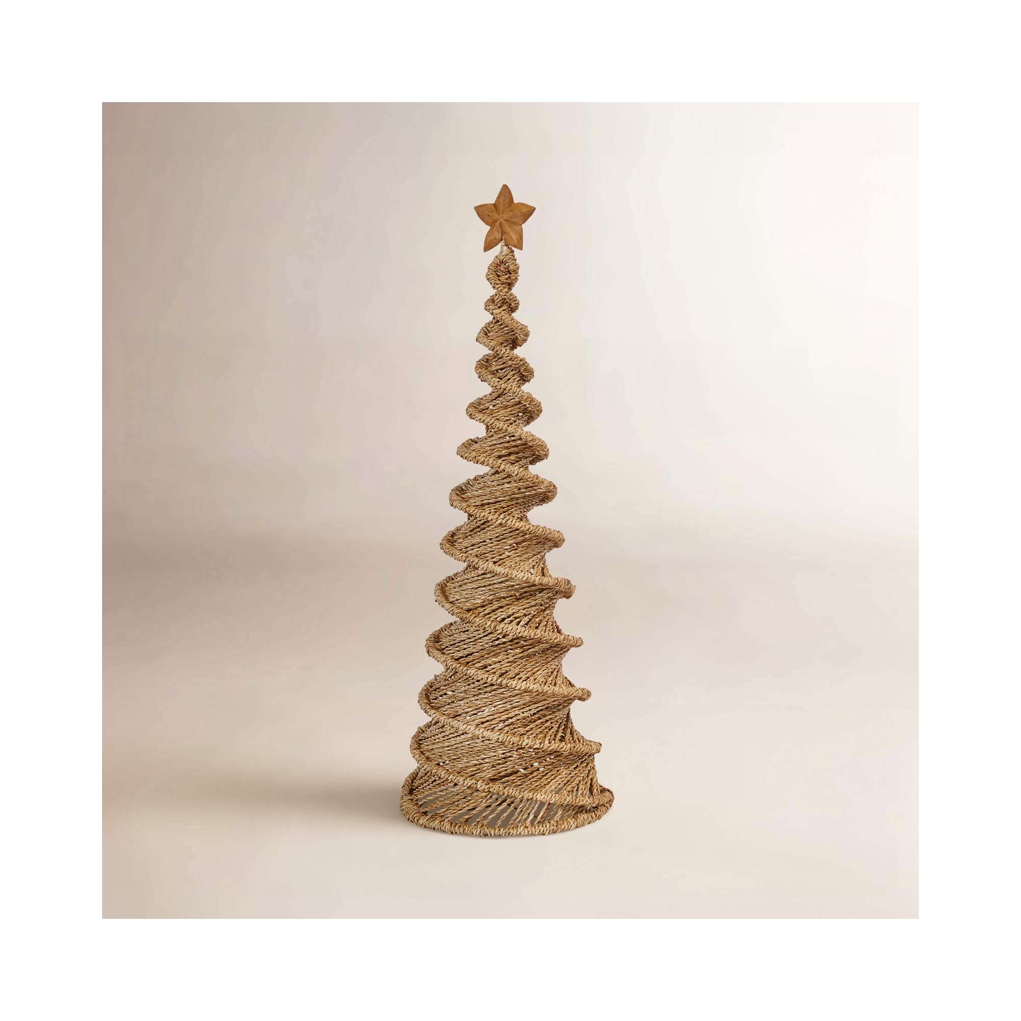 Handwoven Bankuan Spiral Cone Tree