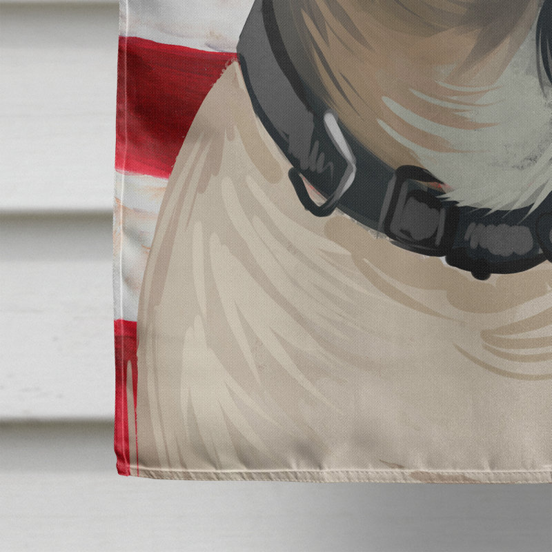 Polyester à 2 côtés 28 x 40 po drapeau maison, Mastiff anglais