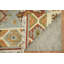 Tapis de style sud-ouest moderne réversible tissé à la main multicolore Kilim