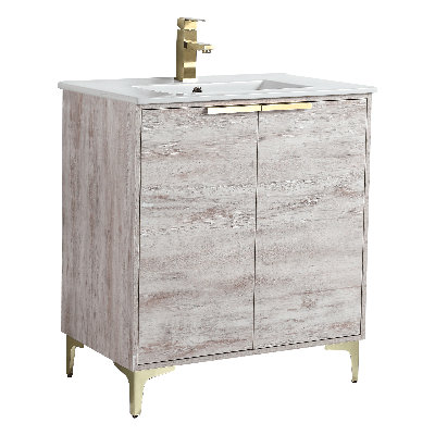 Ensemble de meuble-lavabo simple 30 po Deaunte