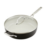 KitchenAid® Hard Anodized Ceramic Nonstick Saute Pan with Lid, 5-Quart
