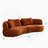 Comfortable Modular Sofa with Sturdy Construction and Plush Cushions