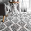 Tapis gris Tattnall-586690807