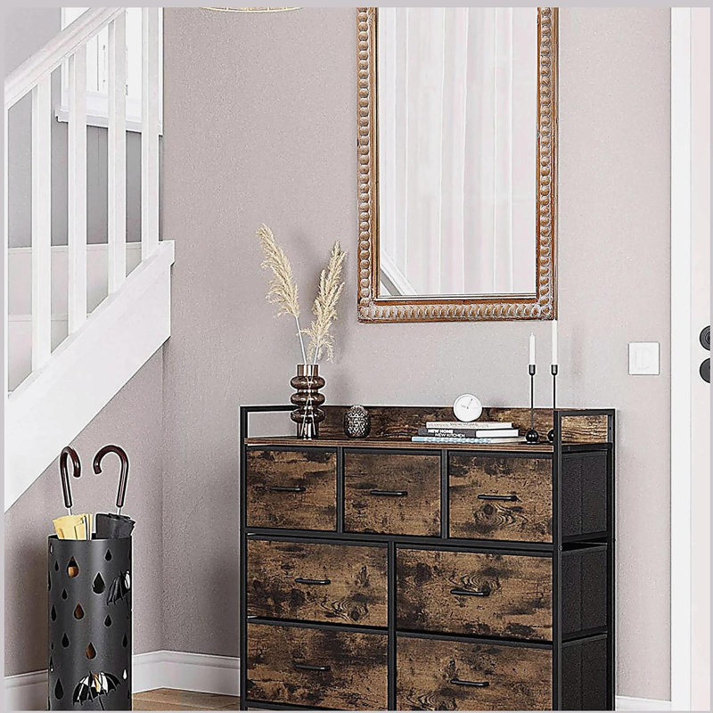 Wooden Frame Wall Mirror