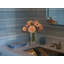 Tulip, Ranunculus and Rose Bouquet in Glass Vase
