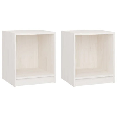 Gara 35.5 cm W Solid Wood Bedside Table