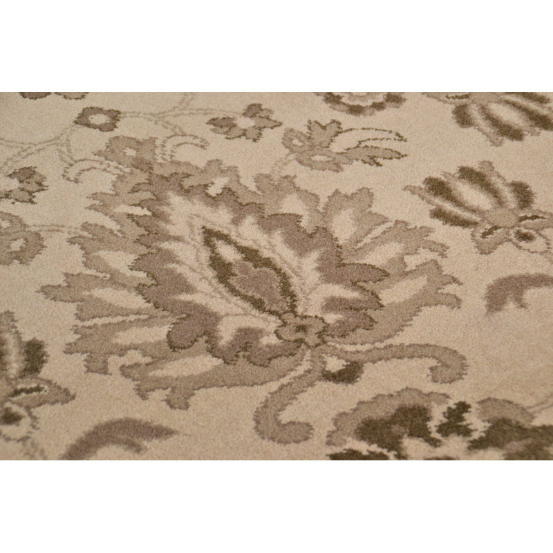 Sheryll Handwoven Beige Rug, Rectangular 160 x 230cm