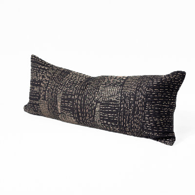 Gudri Patch Long Lumbar Cushion 35 x 90cm