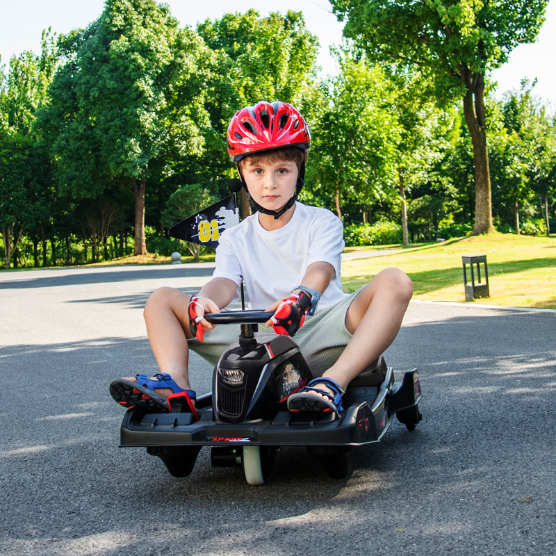 12 Volt 1 Seater Battery Powered Ride On Toy, Black