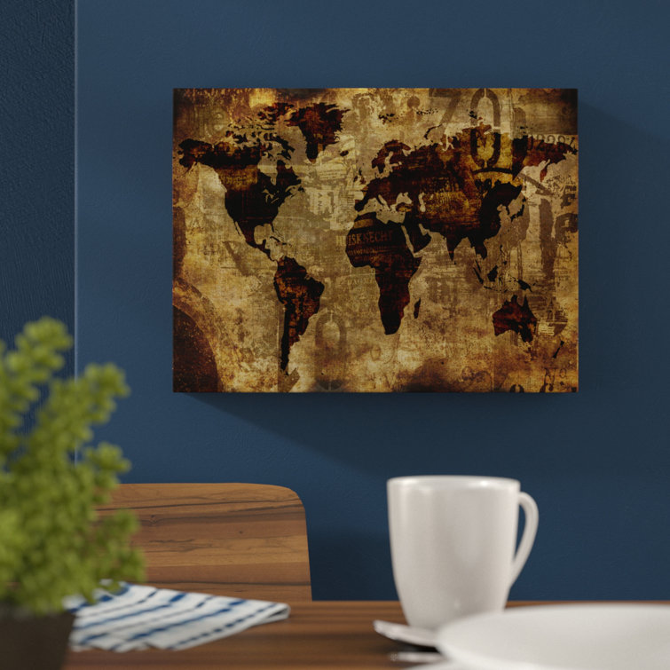 East Urban Home Wrapped Canvas Graphic Art | Wayfair.co.uk