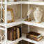 Étagère Nordic, bibliothèque de coin