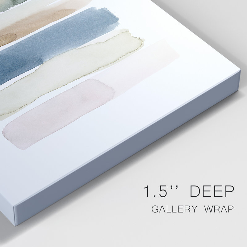 Foin Swatches II - peinture encadrée, H 36 po x l 24 po, Toile tendue