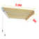 Dakota Fields 300cm W x 250cm D Fabric Cover Retractable Patio Awning