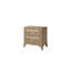 Table de chevet 2 tiroirs avec finition sable