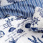 Ensemble de courtepointe réversible marine / blanche avec taies décoratives-1560701929-1560701930