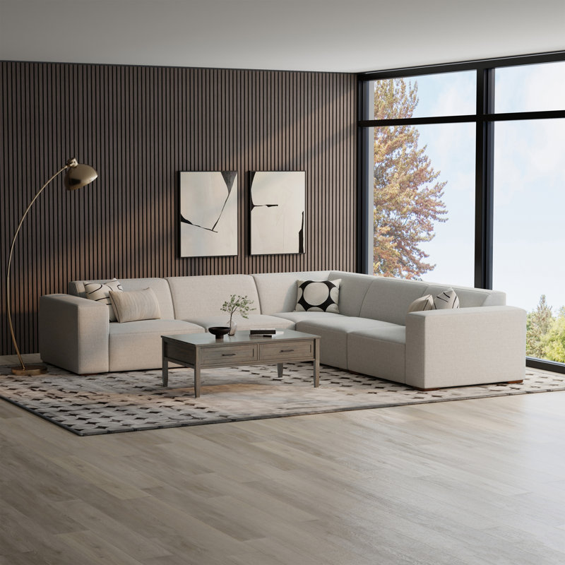 Canapé modulaire 5 pièces Rex