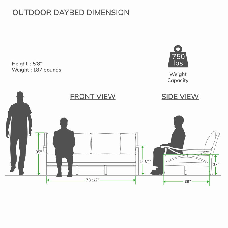Regina 5 - Person Teak Outdoor Seating Group With Cushions, Beige